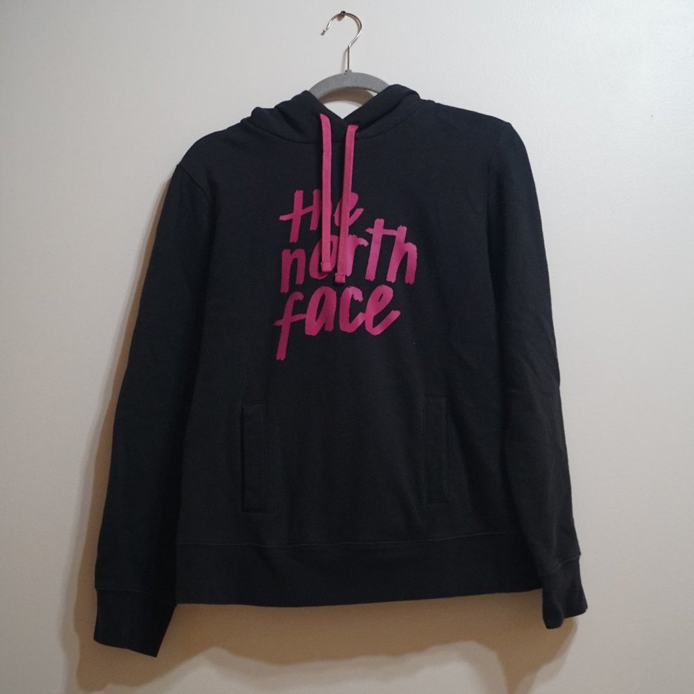 Purple and Black North Face Hoodie